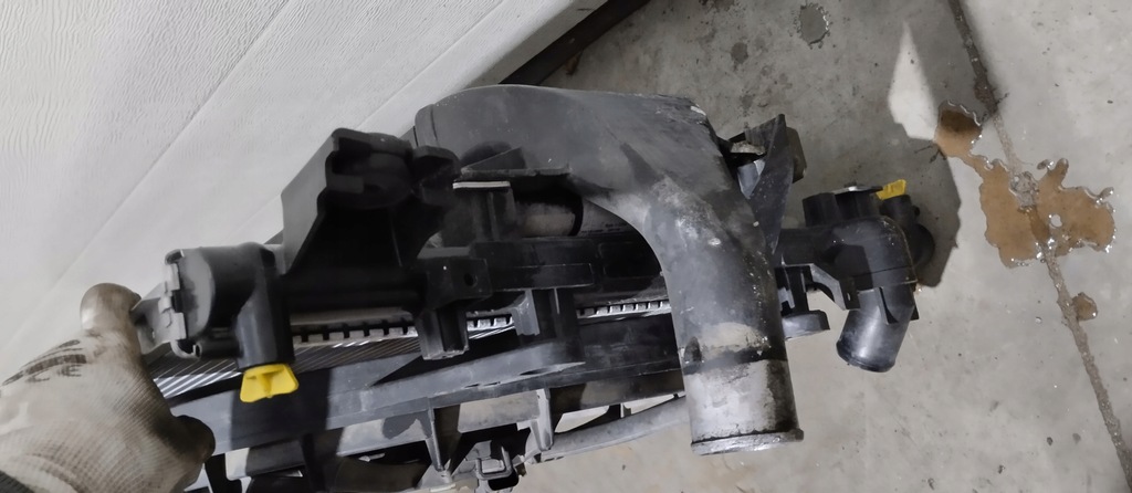 фото №8, Комплект радиатор радиатор вентилятор jeep wrangler jk 2.8 crd