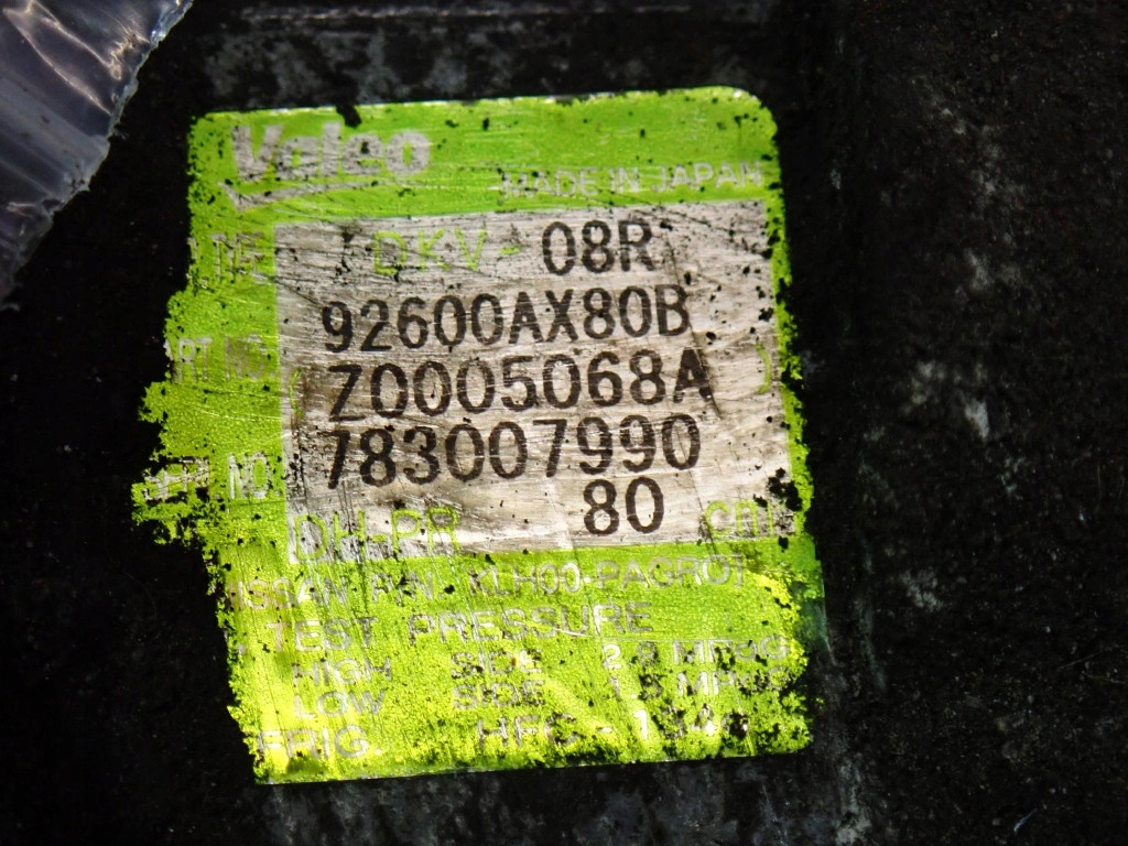 фото №8, Nissan note e11 i 1.4 компресор компресор кондиціонера 92600ax80b