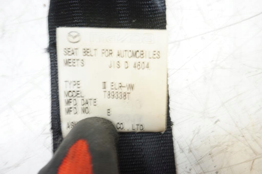 фото №4, Pas безопасности правый задняя ii ряд mazda 5