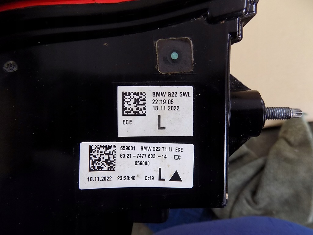 фото №9, Лампа левая задняя задняя bmw 4 g22 g23 g26 m4 0ryginał 7477603-14