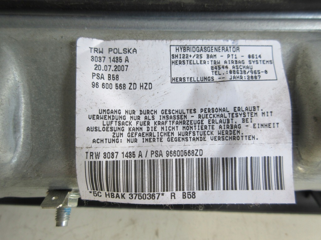 фото №13, Citroen c4 grand picasso 06- приборная панель приборная