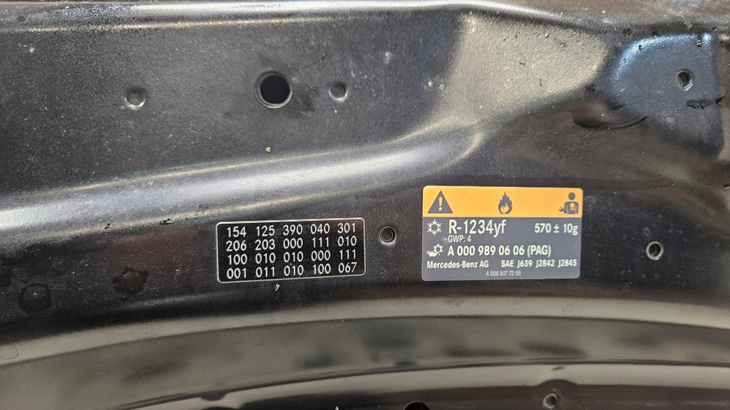 фото №12, Капот крышка двигателя mercedes c-klasa w206 a206 оригинал