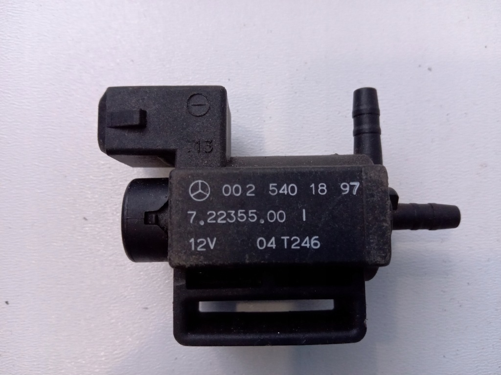 фото №5, Mercedes r ml c e s клапан вакуум 0025401897