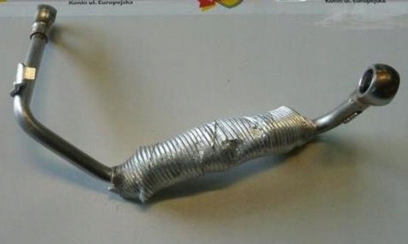 фото №2, Volkswagen оригинальный номер 06j497h шланг масляный турбины