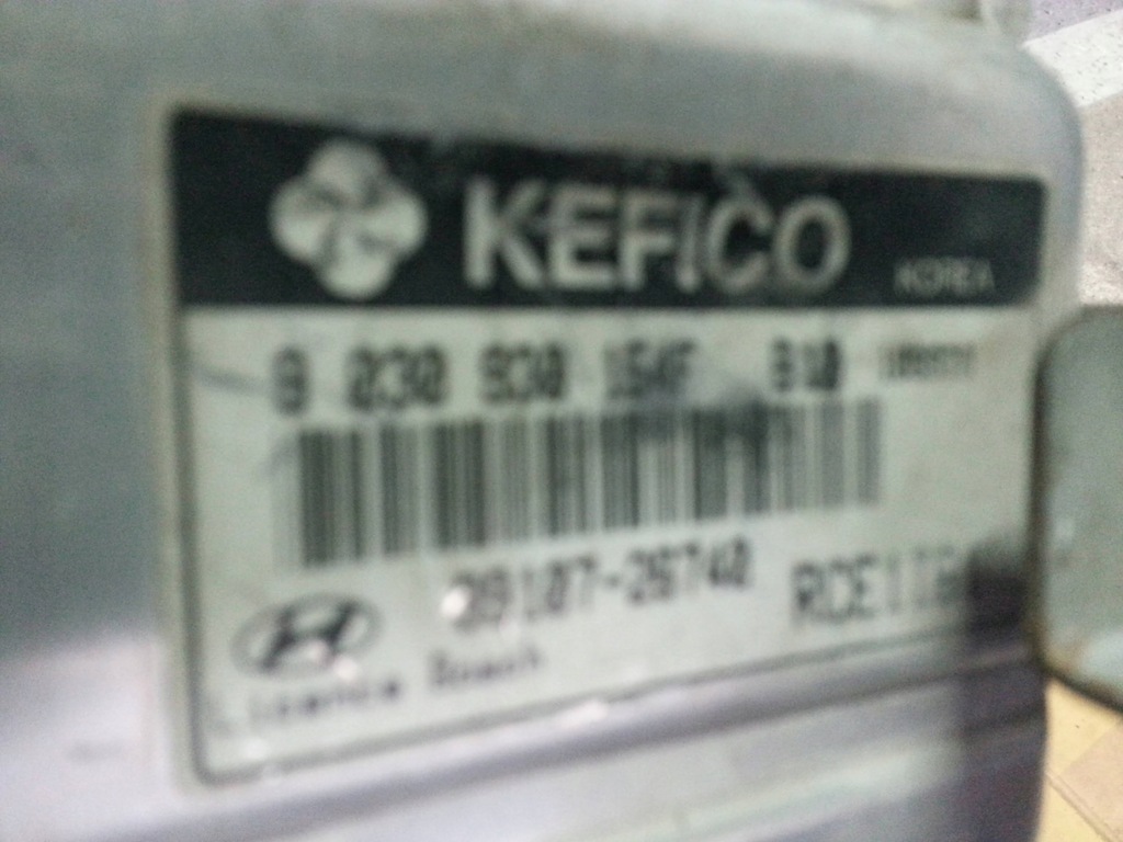 фото №7, Hyundai coupe 1.6 блок управления бортовой компьютер двигателя