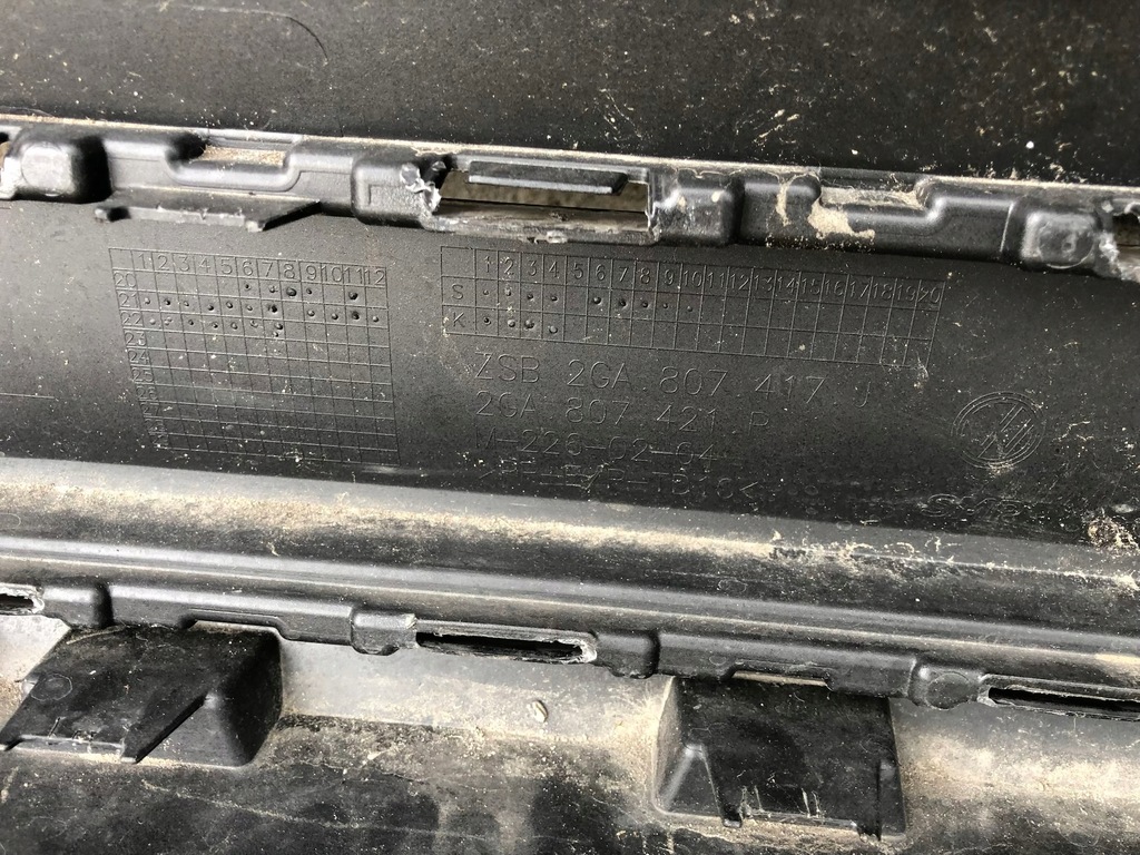 фото №6, Бампер задняя vw t-roc 2ga lift fl 2021- r-line r 2ga807417j полный