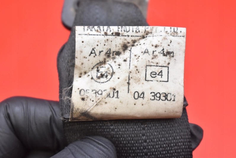 фото №8, Pas безпеки правий задня tki-ab0-eg537 nissan micra k13 10-13