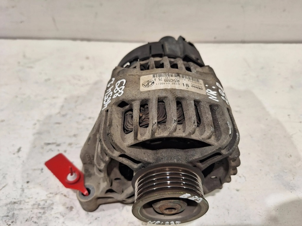 фото №5, Генератор denso 46542889 14v 75a fiat doblo i 1.2 8v 65km 01-