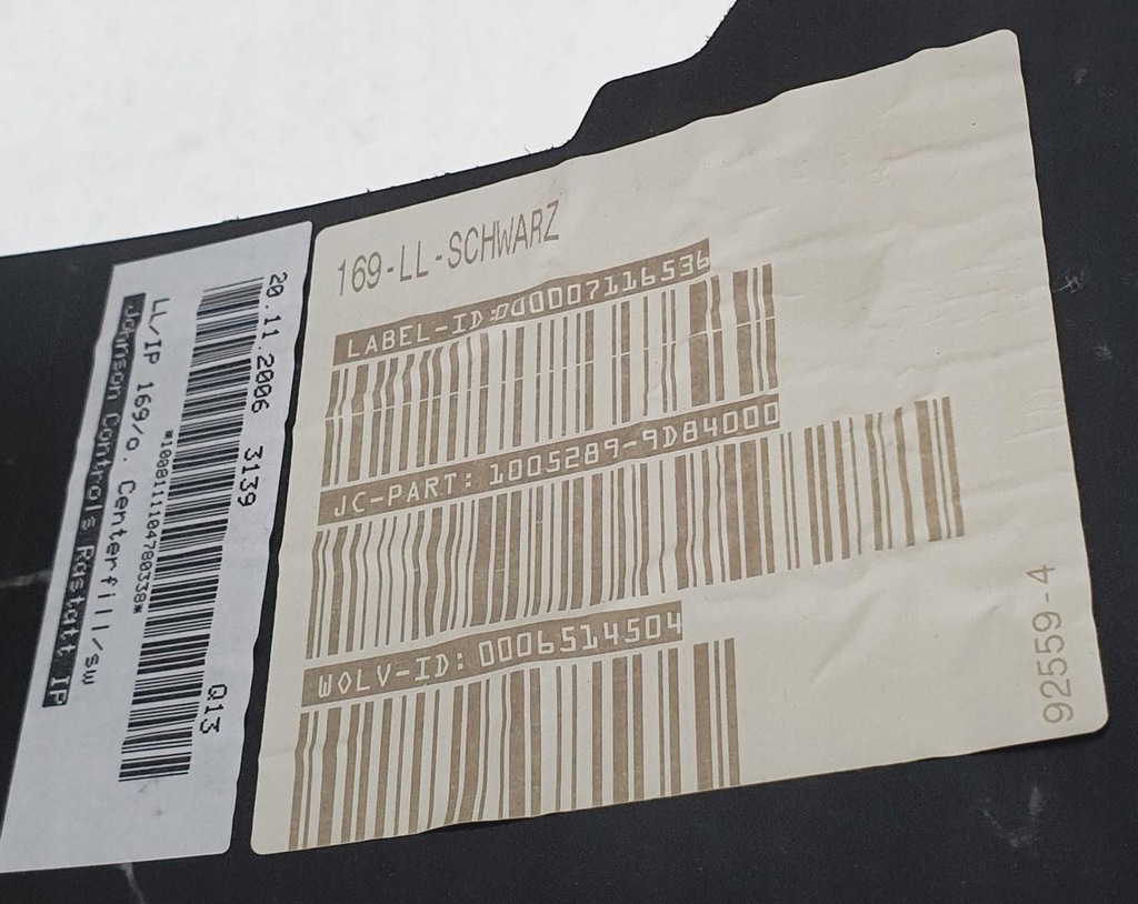 фото №10, Приборная панель приборная консоль mercedes w169 europa