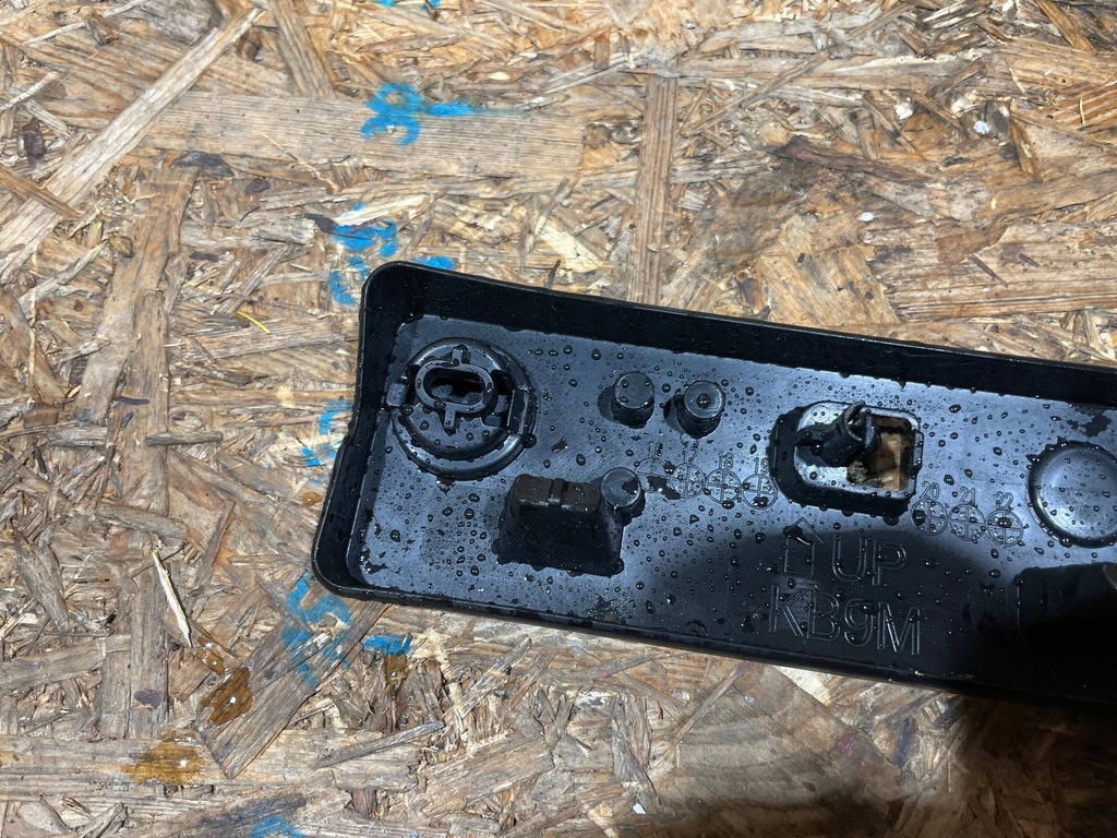 фото №8, Mazda cx5 cx-5 ii 2 kf 17-22 молдинг подкладка pod номерной знак бампер перед