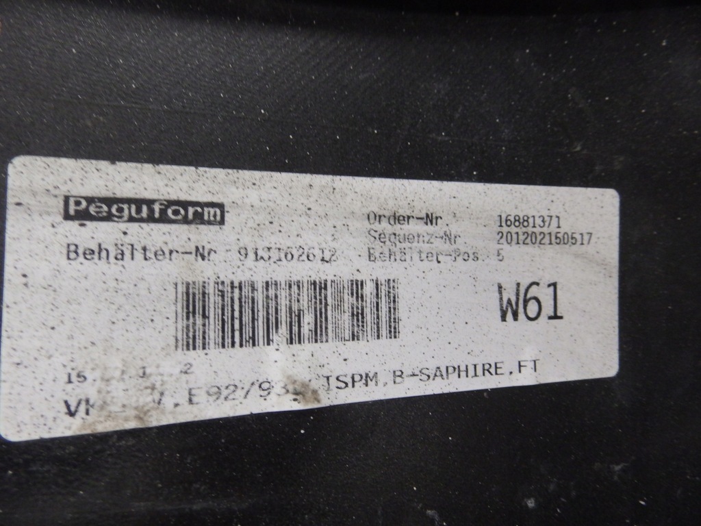 фото №15, Бампер передний bmw 3 e92 e93 m-pakiet lift na омыватель