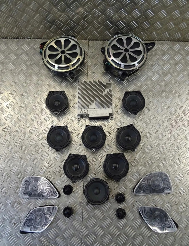 фото №1, Mercedes gle w167 динамики усилитель burmester