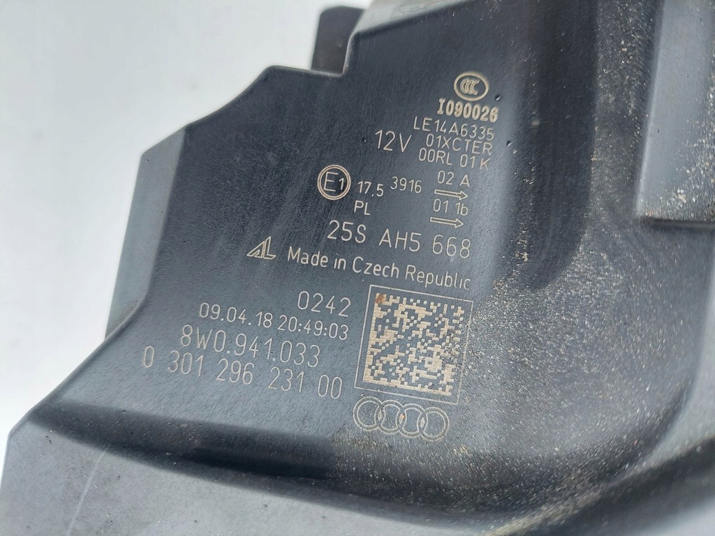 фото №11, Audi a4 b9 8w лампа левая перед передняя full led