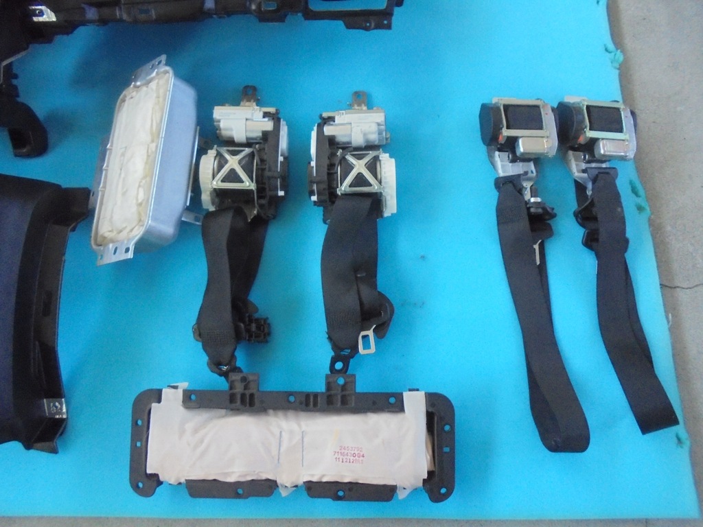 фото №5, Mercedes ml w166 панель приладів приладова консоль подушка безпеки