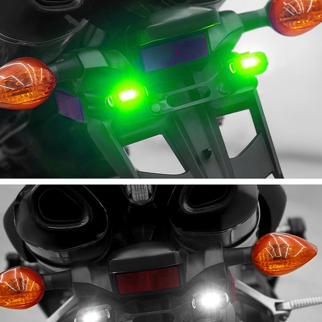 4x бездротові stroboskopowe led rgb світло 8 кольорів до автомобіля мотоцикла Київ