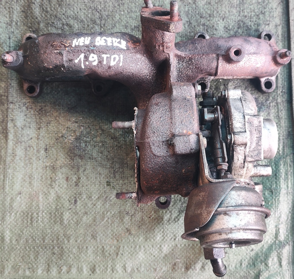 фото №1, Vw new beetle 1.9 tdi турбонагнітач