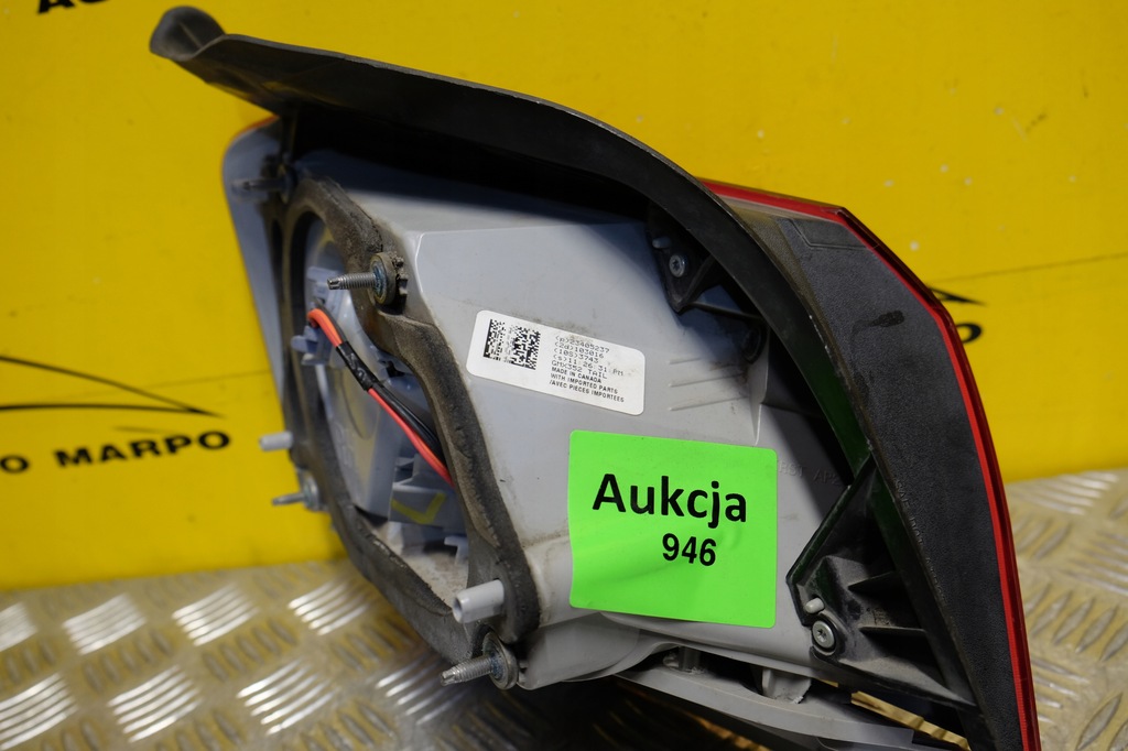 фото №9, Chevrolet impala x 2014- лампа задня права usa