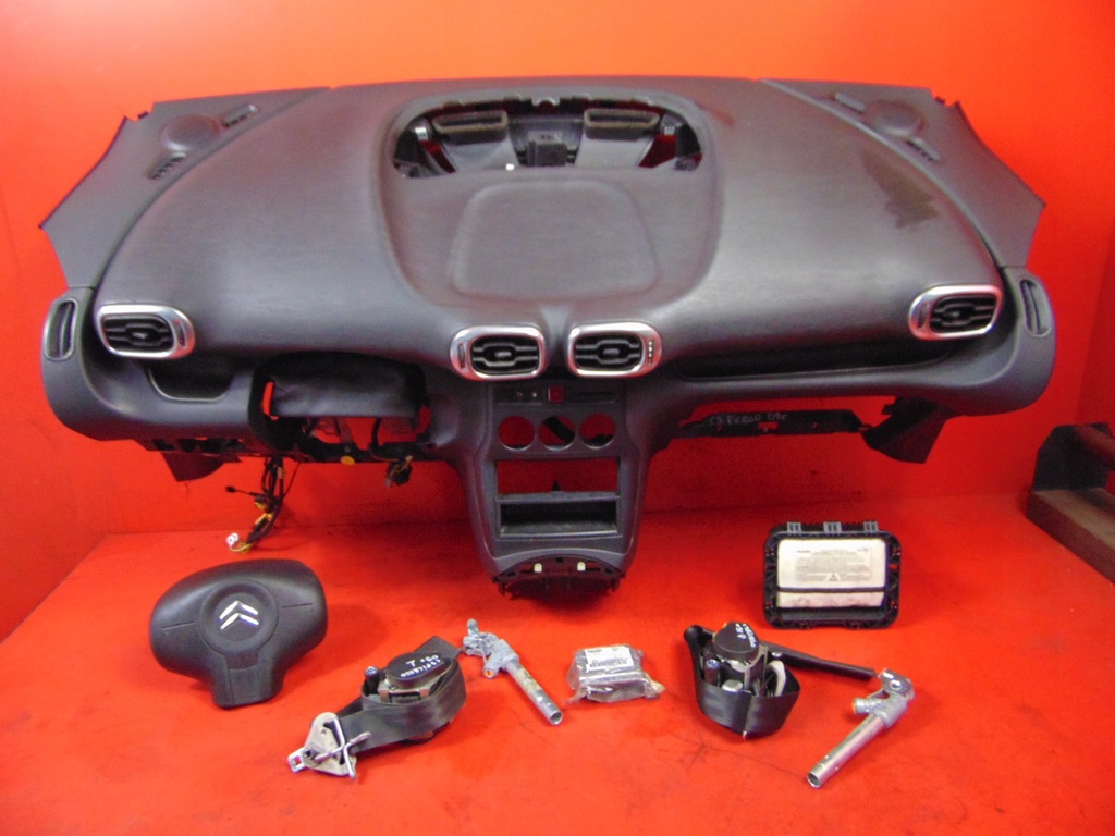 фото №1, Citroen c3 picasso приборная панель консоль подушка безопасности подушки безопасности