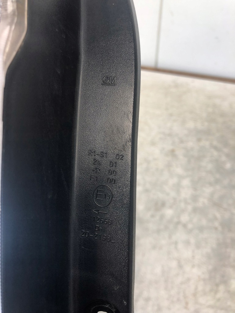 фото №6, Лампа лівий задня chevrolet spark