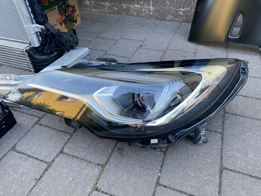 фото №6, Opel astra k капот бампер лампи крила балка