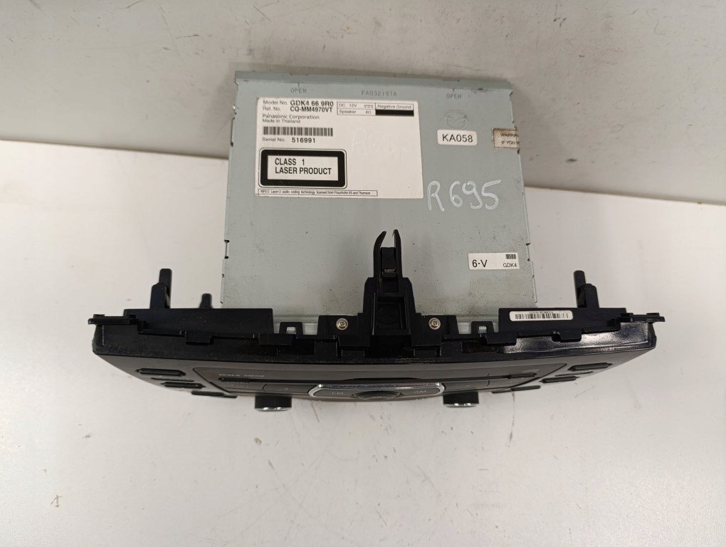 фото №2, Mazda 6 gh lift радіо cd gdk4 66 9r0