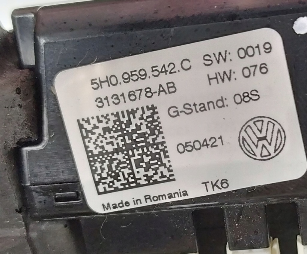 фото №10, K90 vw golf viii 8 воздуховод лепестки переключения 5h0959542c