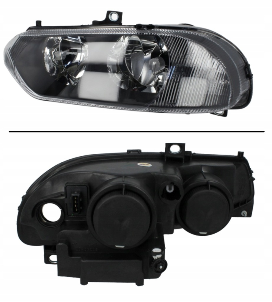 Фара l h1/h7, електричний, колір вкладиш: чорний alfa romeo 156 Київ