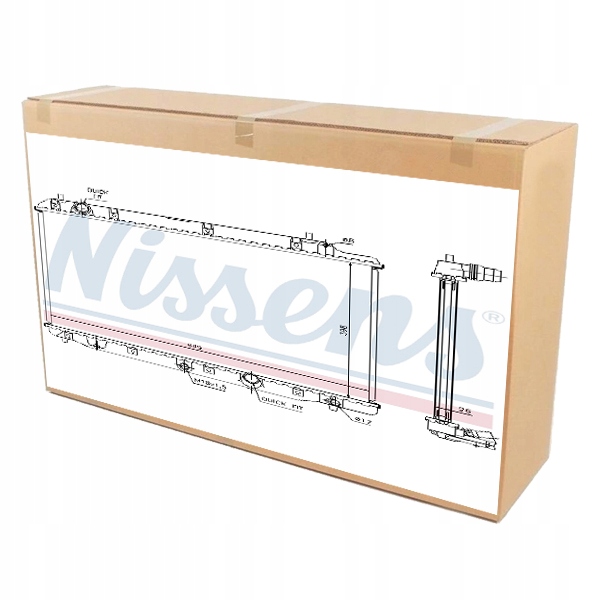 фото №1, Радіатор двигуна wody do honda cr-v ii 2.2