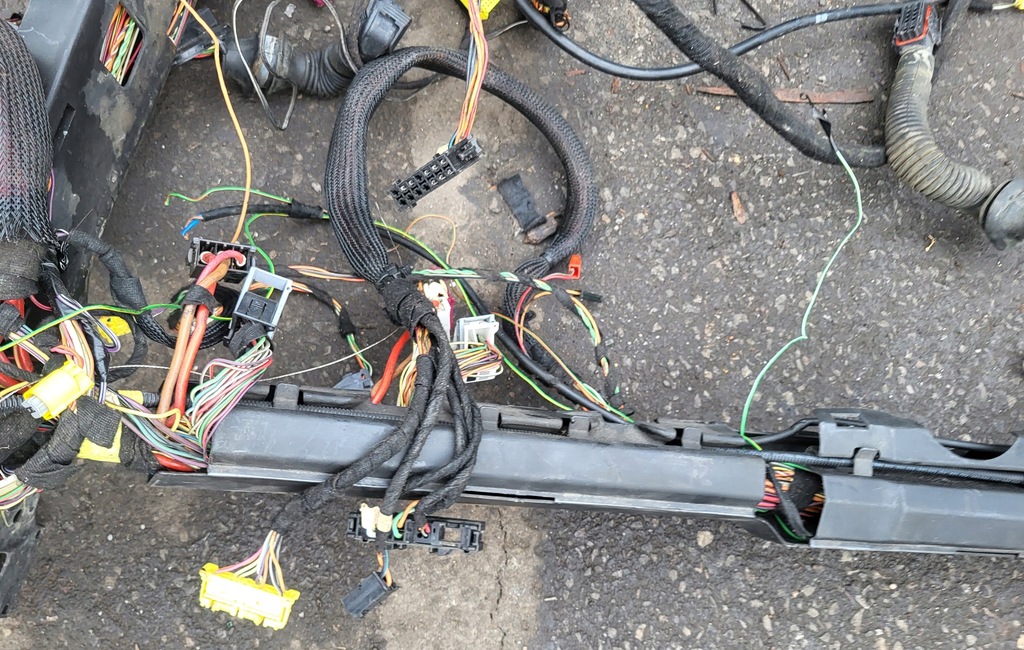 фото №9, Жгут электропроводка салона mercedes ml w164 320 cdi v6 642 оригинальный номер europa