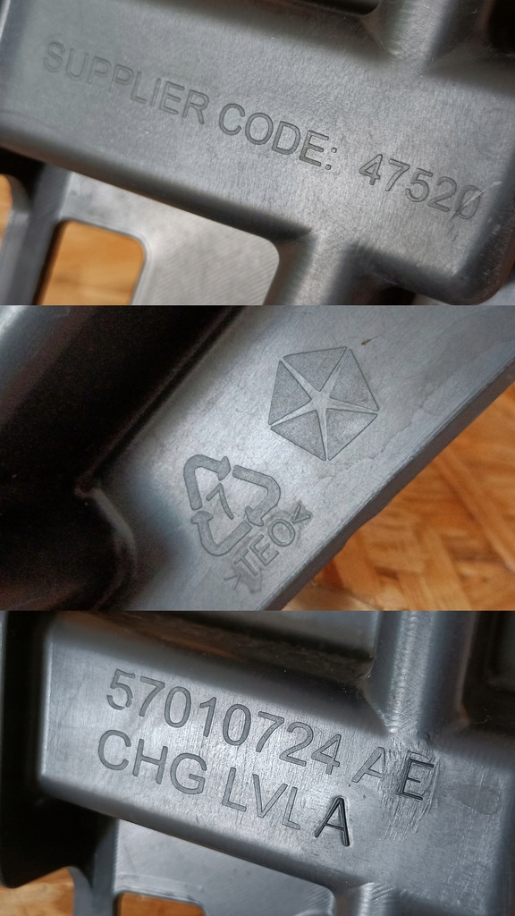 фото №10, Jeep grand cherokee wk2 dodge durango iii абсорбер бампера задняя 57010724ae