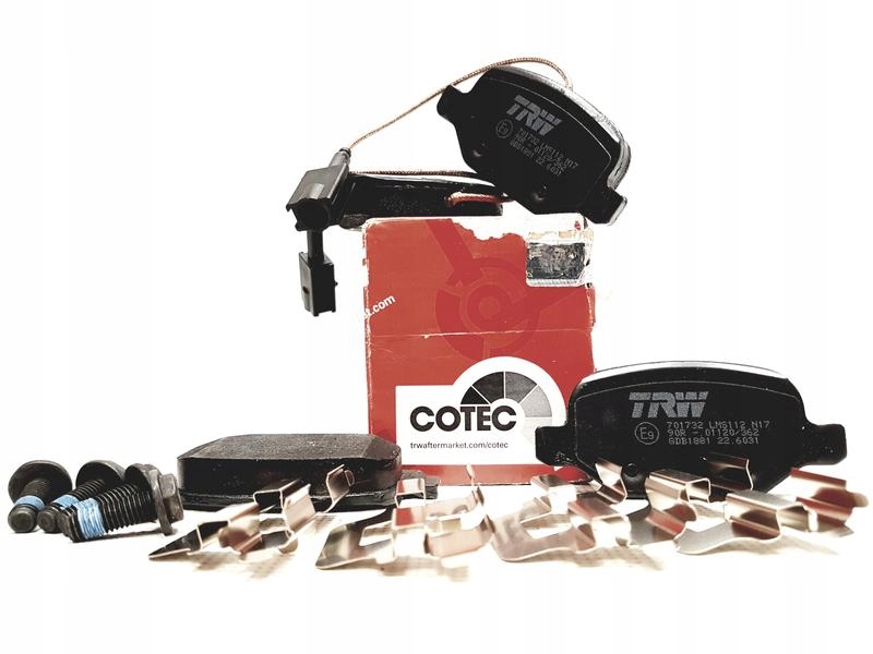 фото №2, Trw гальмівні колодки гальмівні задня alfa romeo mito