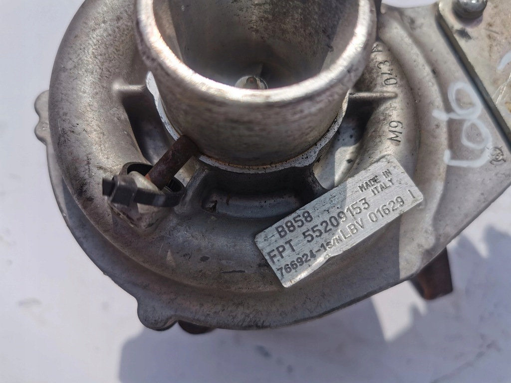 фото №9, Турбонагнетатель fiat bravo ii 1.6 jtd 5520915 76692