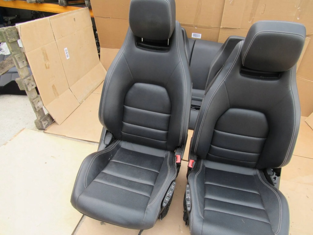 Mercedes e c207 w207 207 coupe сидіння заднє сидіння салон шкіра комплект Недорого