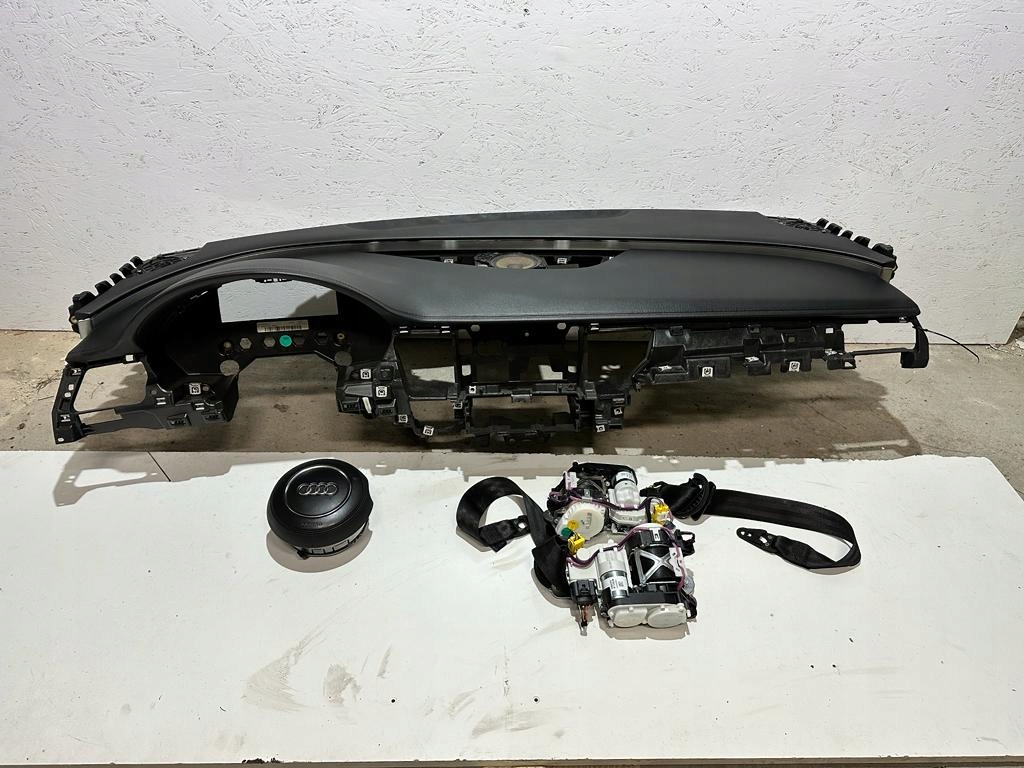 фото №9, Консоль подушка безпеки подушки безпеки ремені шкіра audi a8 d4 оригінал