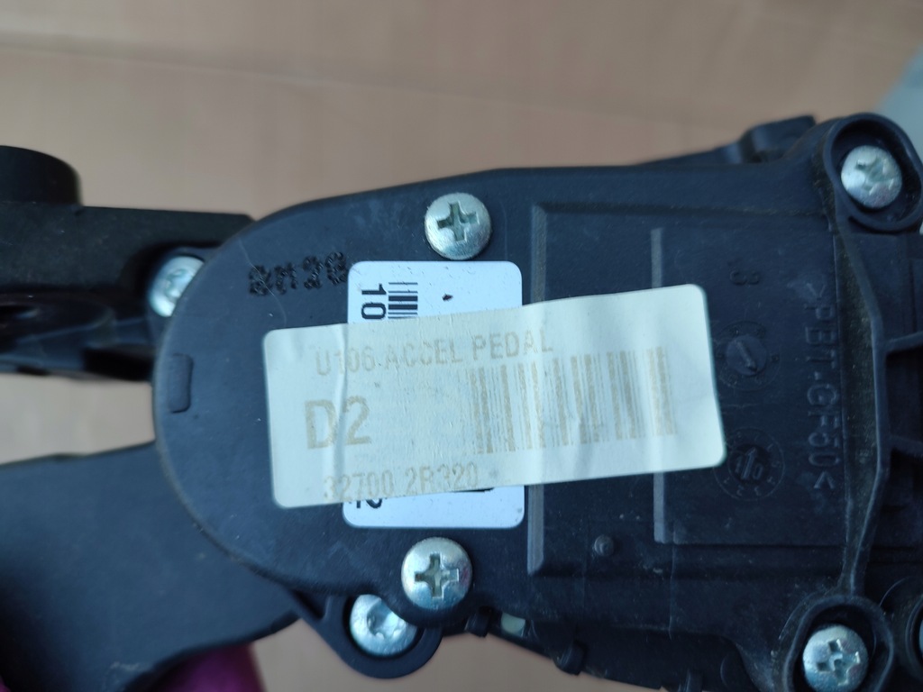 фото №5, Педаль газу потенціометр hyundai i30 i lift 1.4 16v europa 327002r320