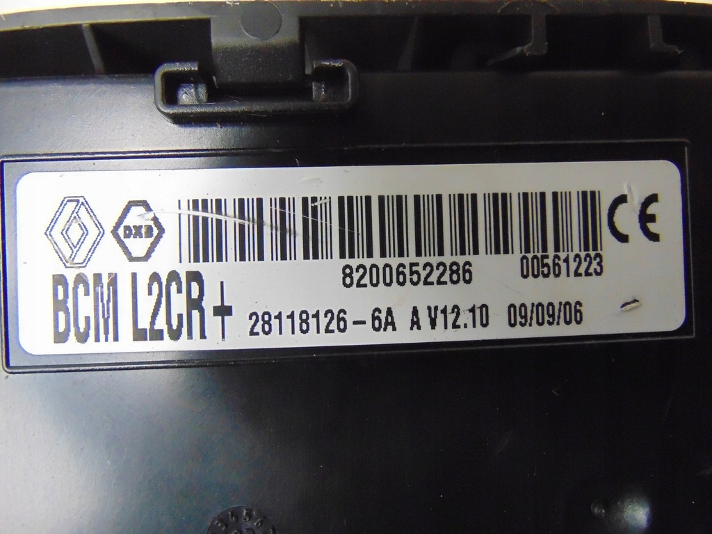 фото №7, Коробка модуль комфорта bcm renault modus 1.6 16v 8200652286