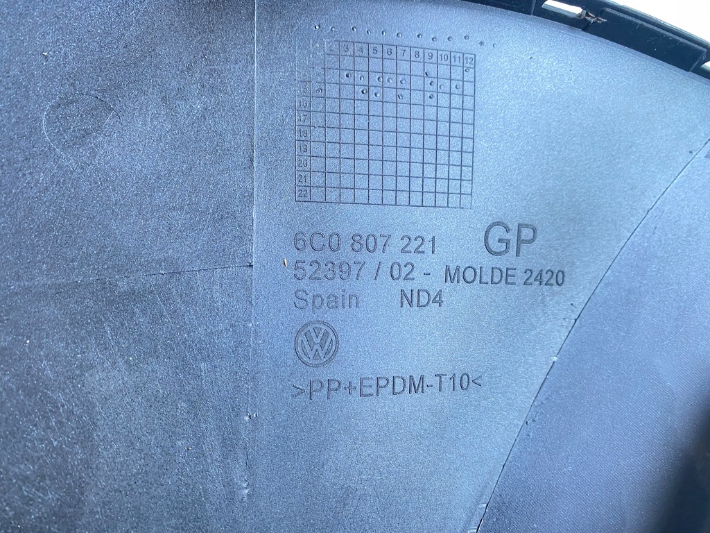 фото №14, Бампер перед передний vw polo 5 v 6r0 6c 6c0 lift fl 2014-