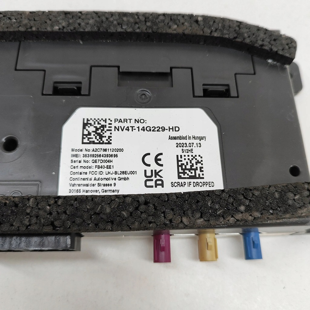 фото №7, Ford kuga iii 2023 модуль / блок управления bluetooth