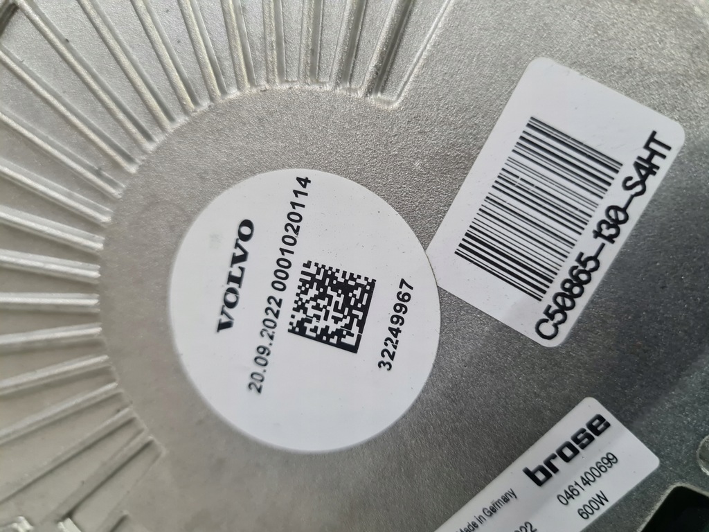 фото №5, Вентилятор радіатор volvo xc60 ii