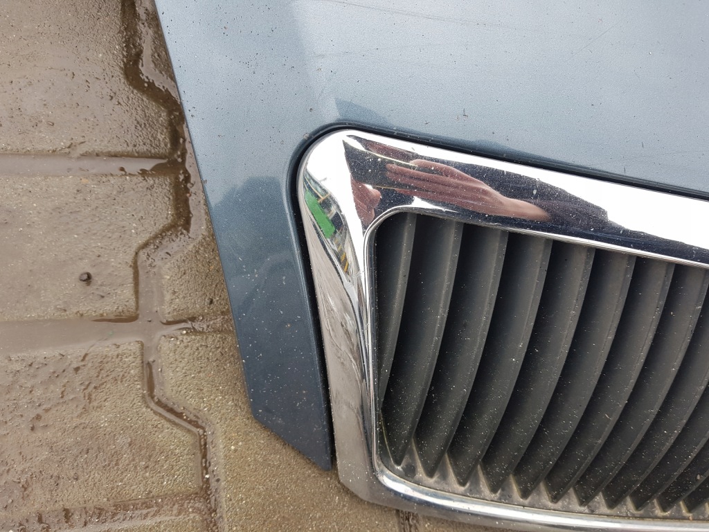 фото №9, Skoda octavia 2 ii 04-07r капот решётка радиатора 9901