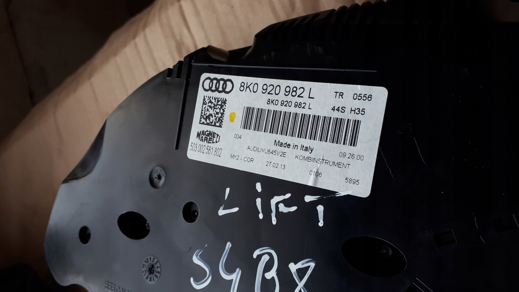 фото №9, S4 b8 lift счетчик приборная панель приборы 3.0 tfsi бензин