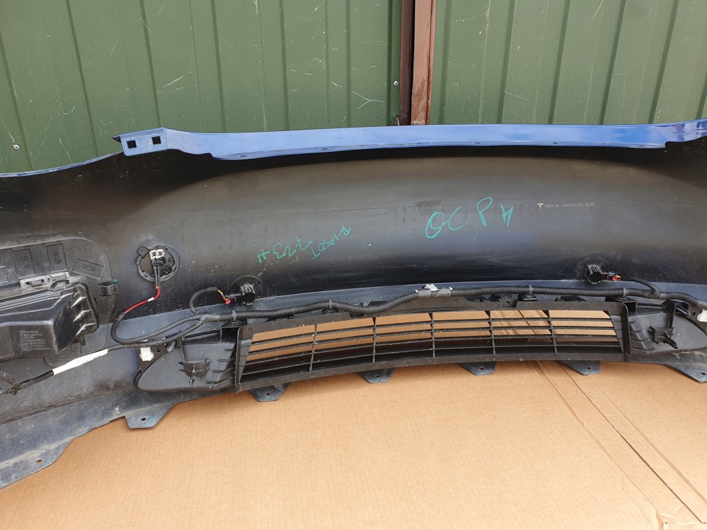 фото №12, Tesla 3 lift 21-23 бампер перед передний kompletny