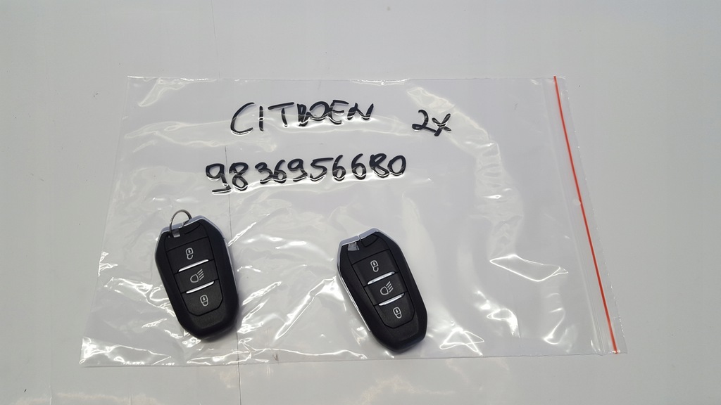 фото №1, Citroen c4 iii 20-23r ключ 9836956680