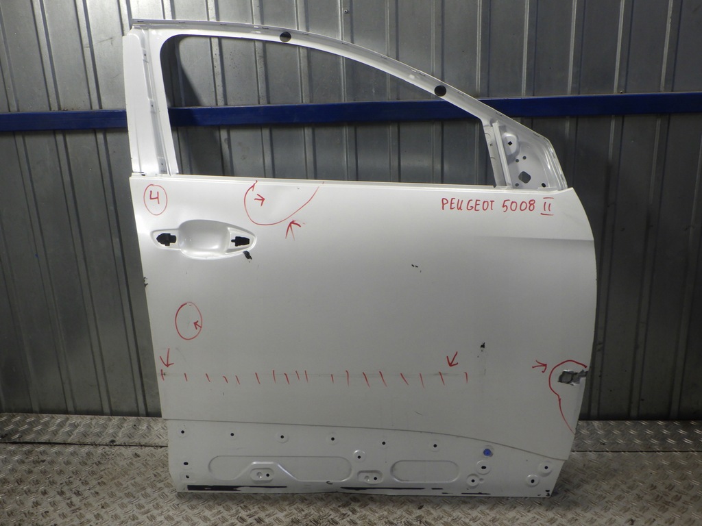 фото №1, Дверь правое передние перед peugeot 5008 2 ii