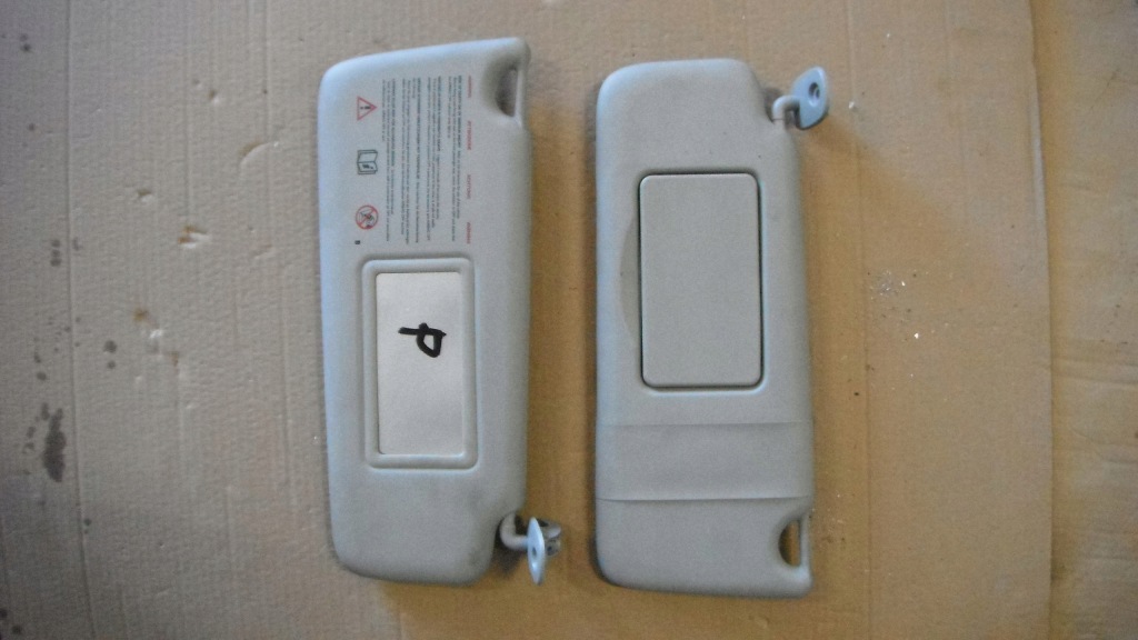 фото №1, Renault twingo ii 2 07-11 козырёк солнцезащитный комплект