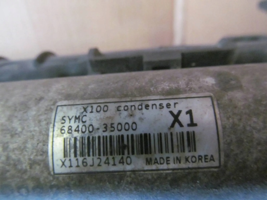 фото №14, Ssangyong tivoli 14-19 набор радиатор wody конденсатор кондиционера c408