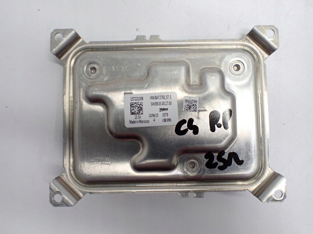 фото №1, Преобразователь модуль led lb83095 1st221308 ba72782 citroen c4 iii 25r