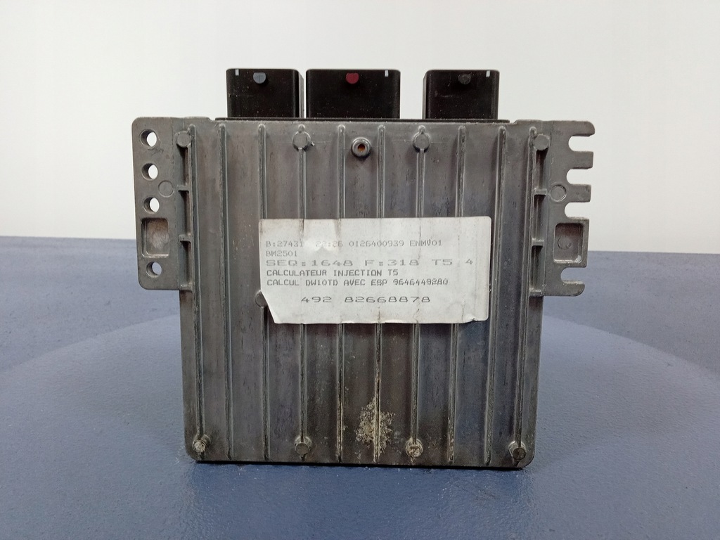 фото №5, Peugeot 307 2.0 hdi блок управления двигателя 9646449280