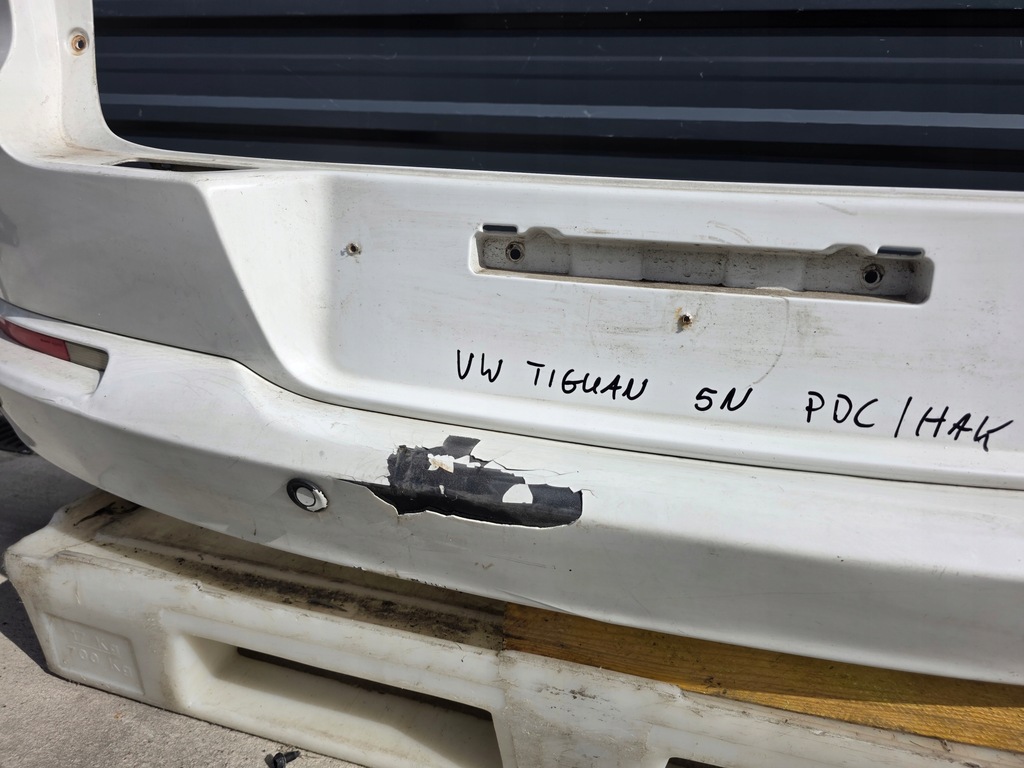 фото №7, Бампер задний задняя vw tiguan 5n lift pdc hak комплект !!!
