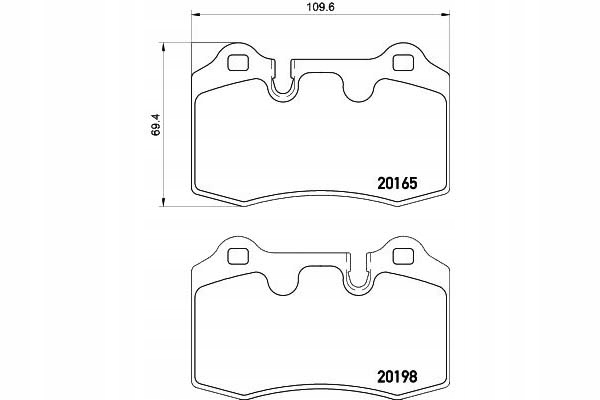 фото №7, Textar 2016501 набор тормозных колодок тормозных, тормоза дисковые